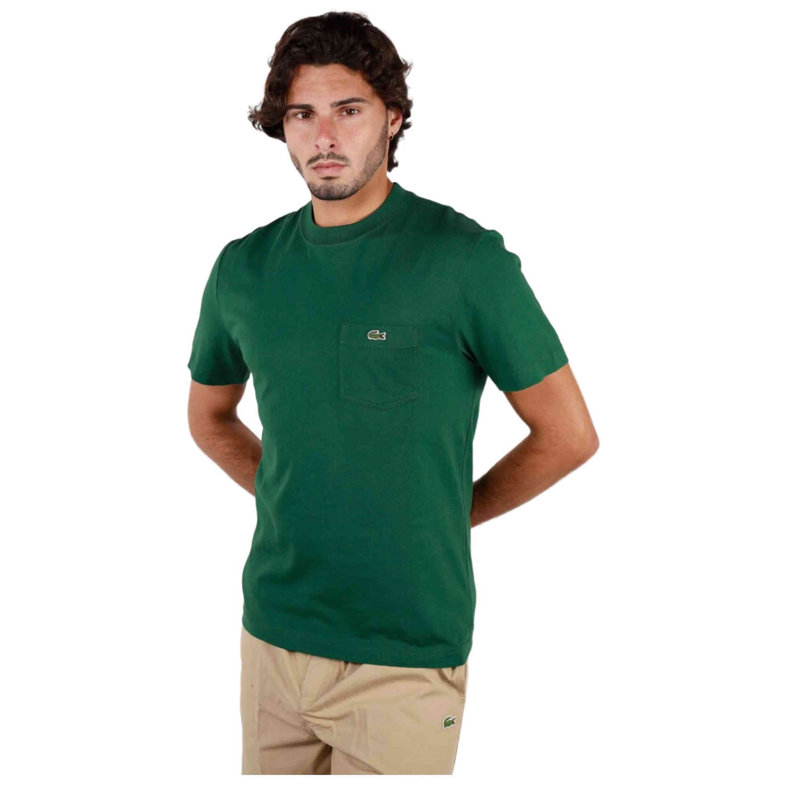Camiseta De Manga Corta Lacoste Th282700132