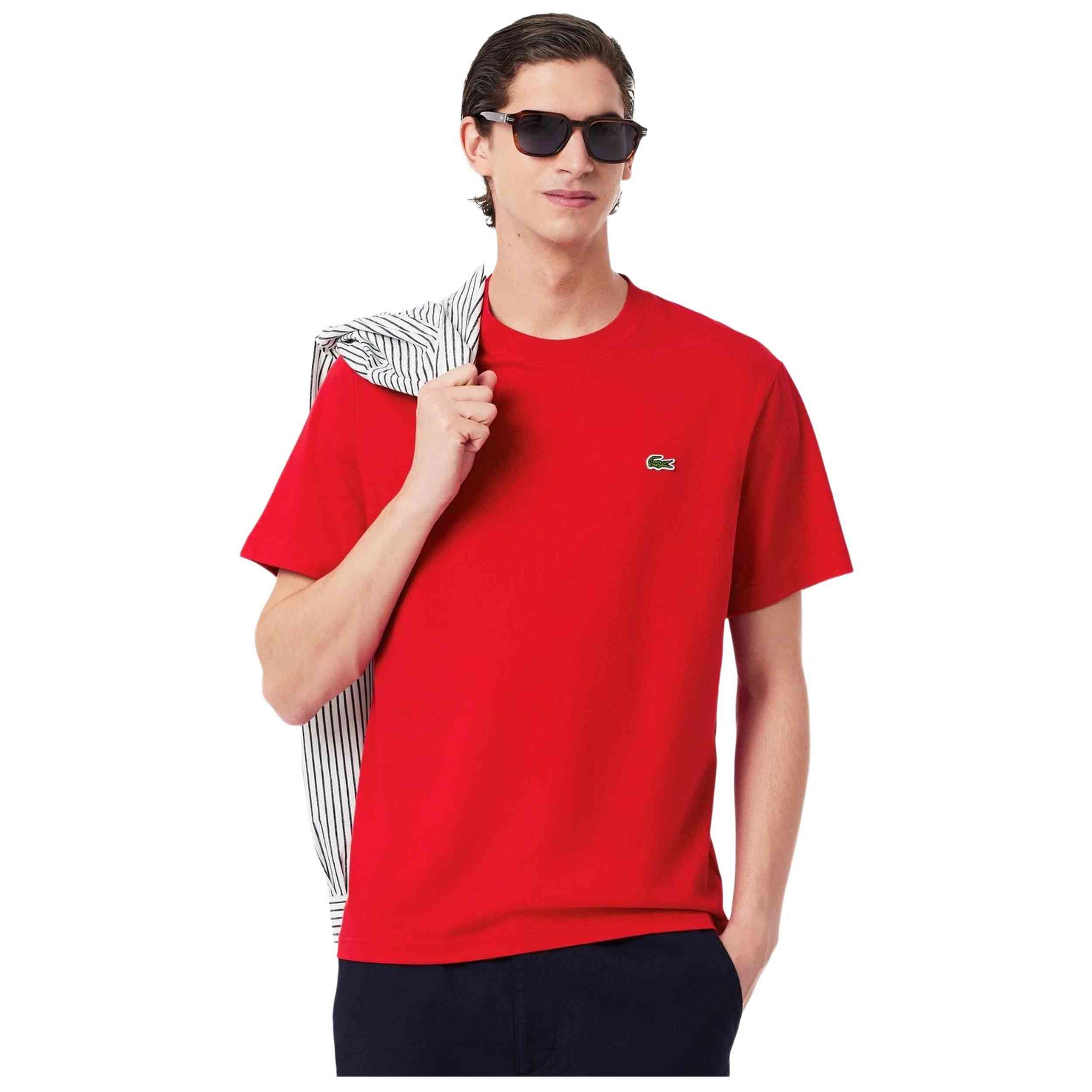 Camiseta De Manga Corta Lacoste Th731800240