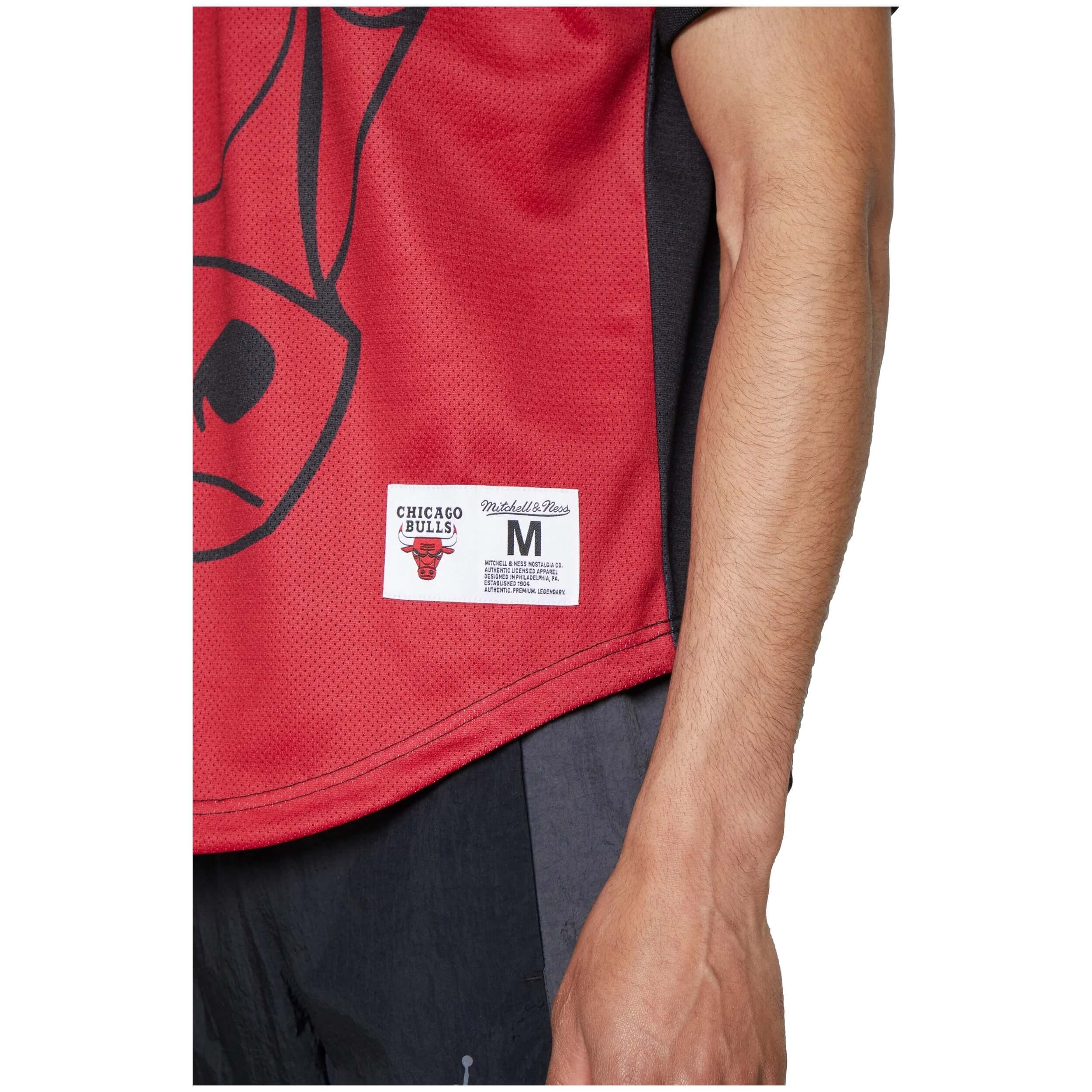 Camiseta De Baloncesto Mitchell & Ness Nba Chicago Bulls Jumbotron 3.0