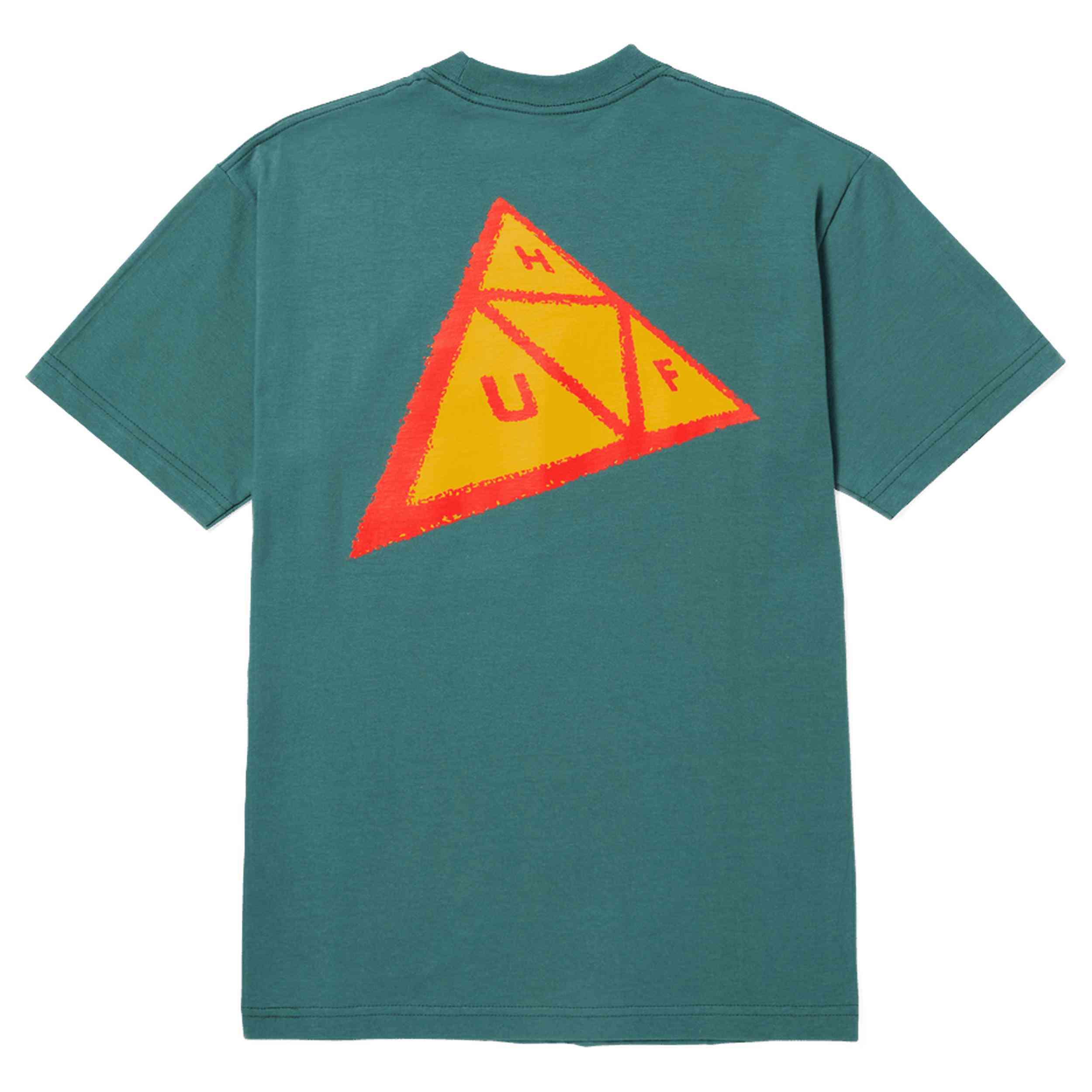 Camiseta De Manga Corta Huf Skewed Triple Triangle