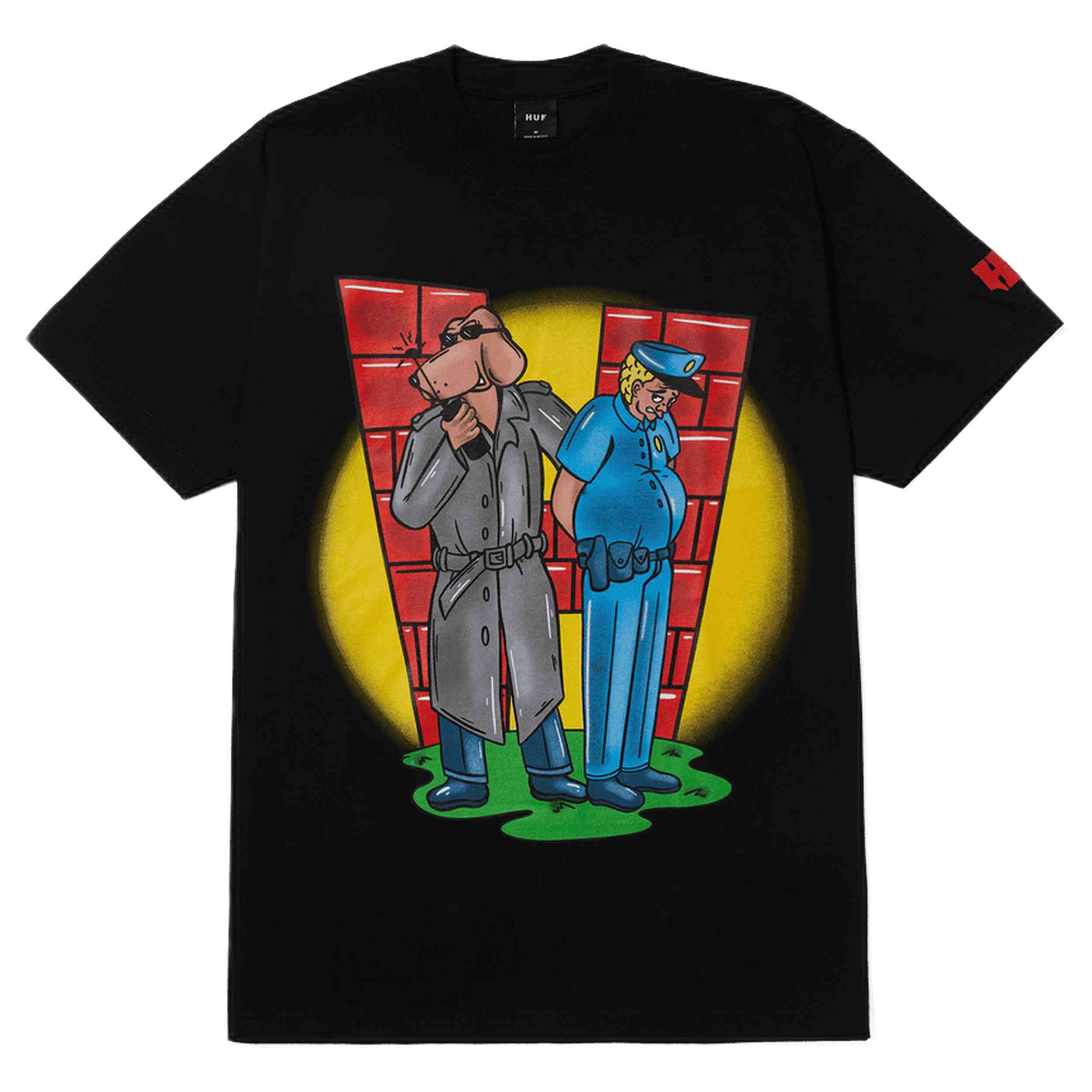 Camiseta De Manga Corta Huf  