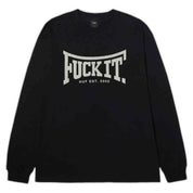 Camiseta De Manga Larga Huf Ts02287-Black