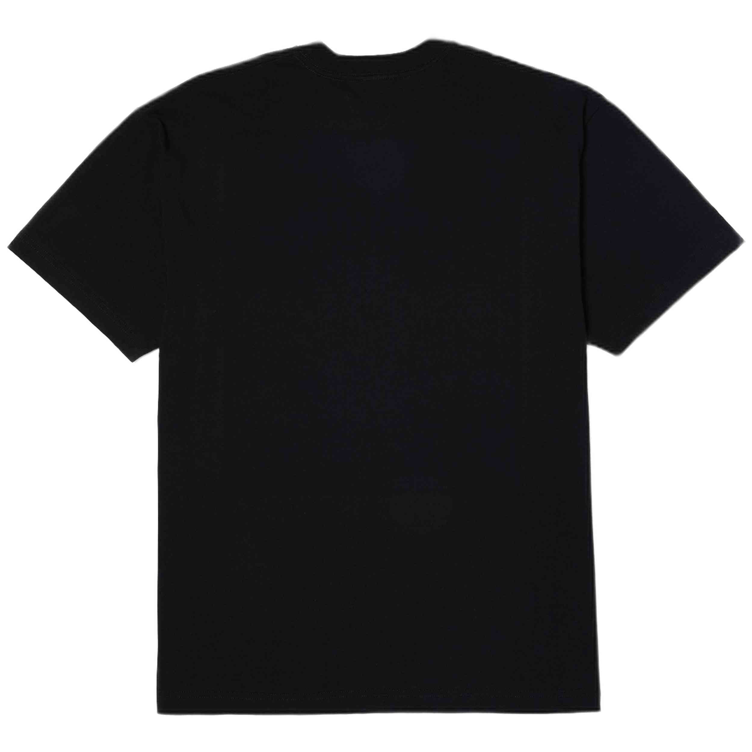 Camiseta De Manga Corta Huf Ts02397-Black