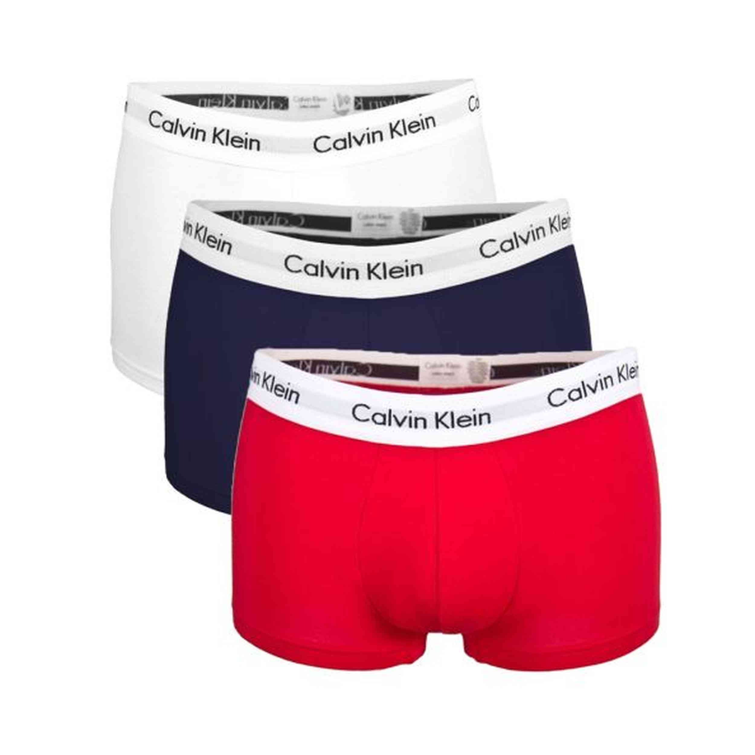 Calzoncillo Boxer Calvin Klein Low Rise Pack 3