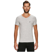 Guess V-Neck Logo Tee Short Sleeve T-Shirt