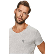 Guess V-Neck Logo Tee Short Sleeve T-Shirt