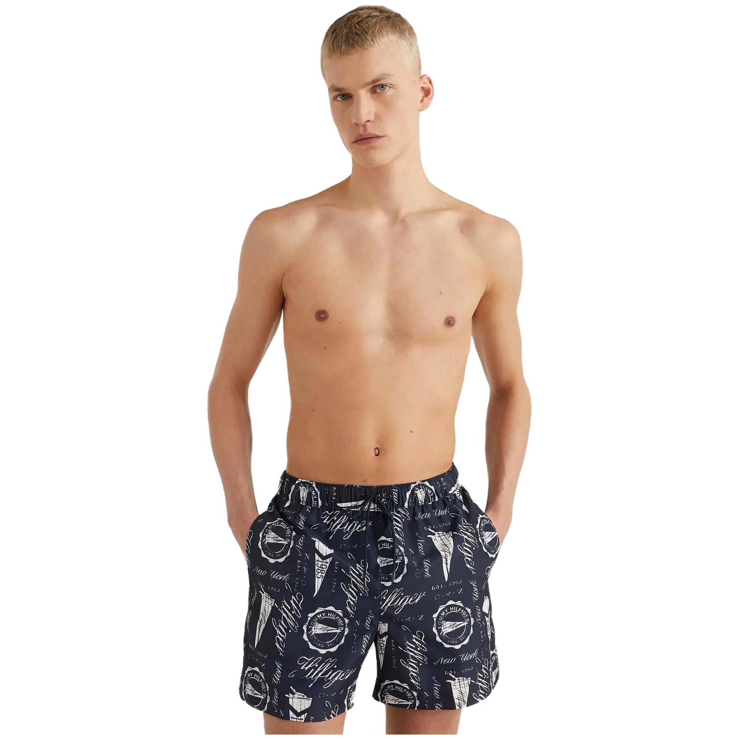 Bañador Tommy Hilfiger Medium Drawstring Print