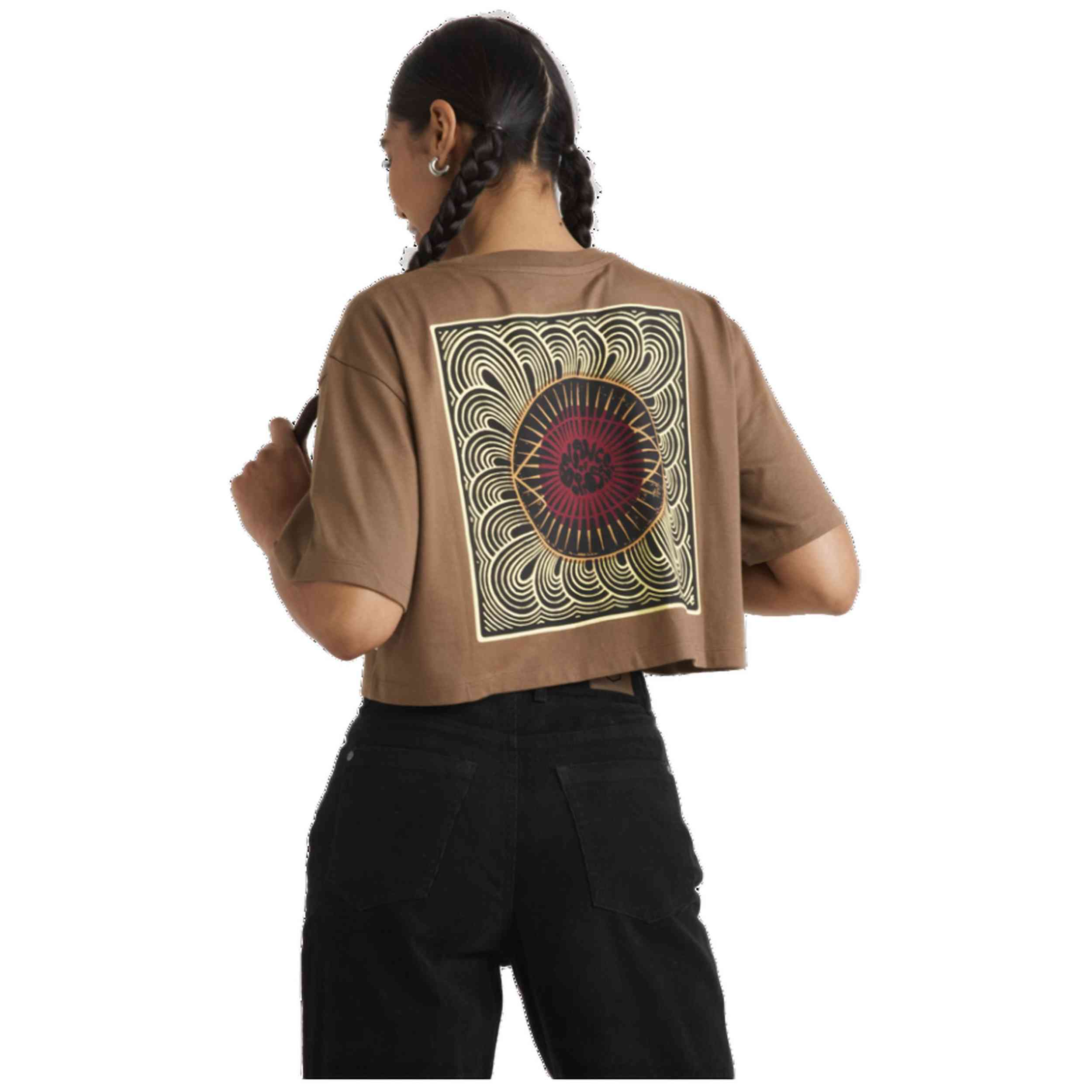 Camiseta De Manga Corta Rvca Jupiter Half