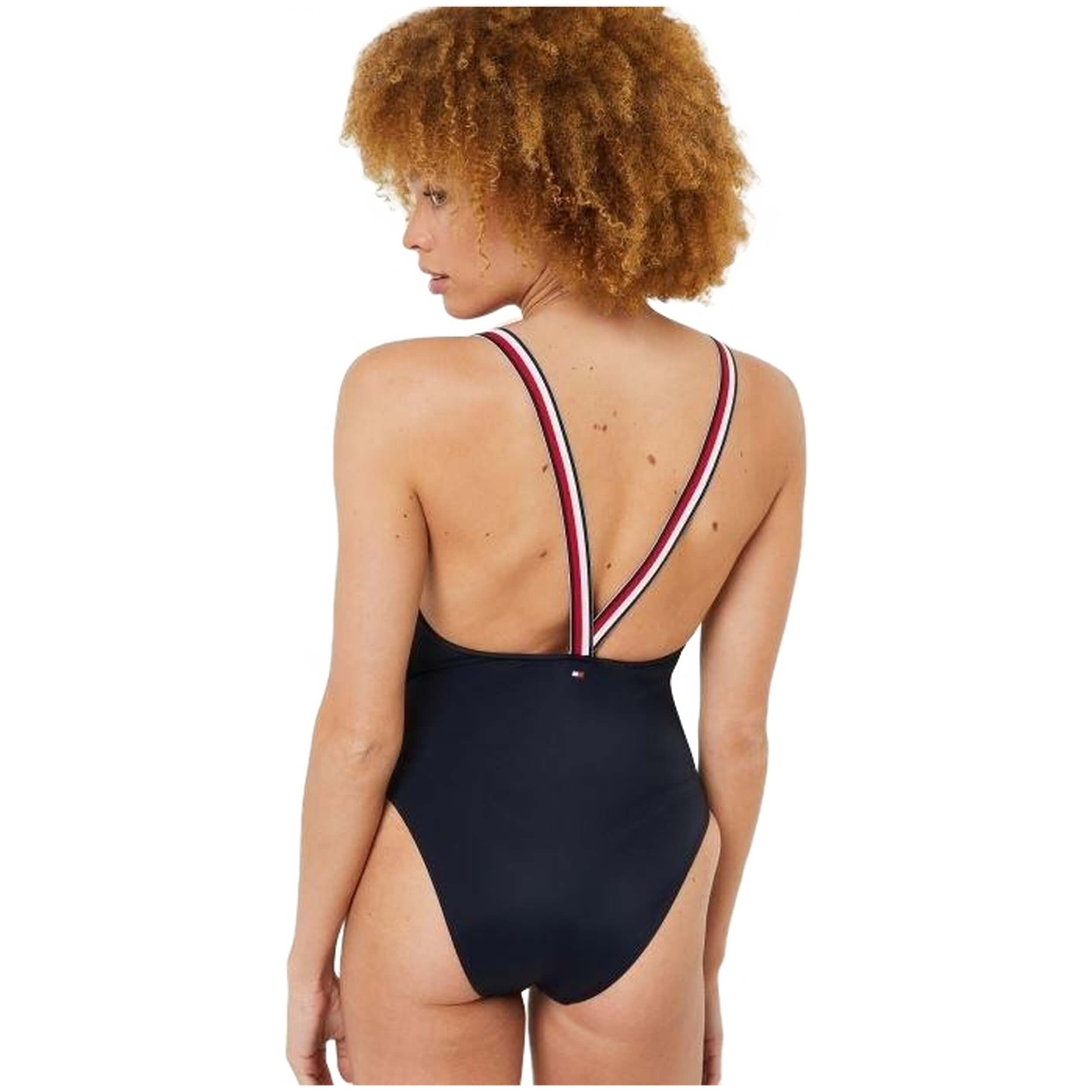 Tommy Hilfiger Signature Tape Swimsuit