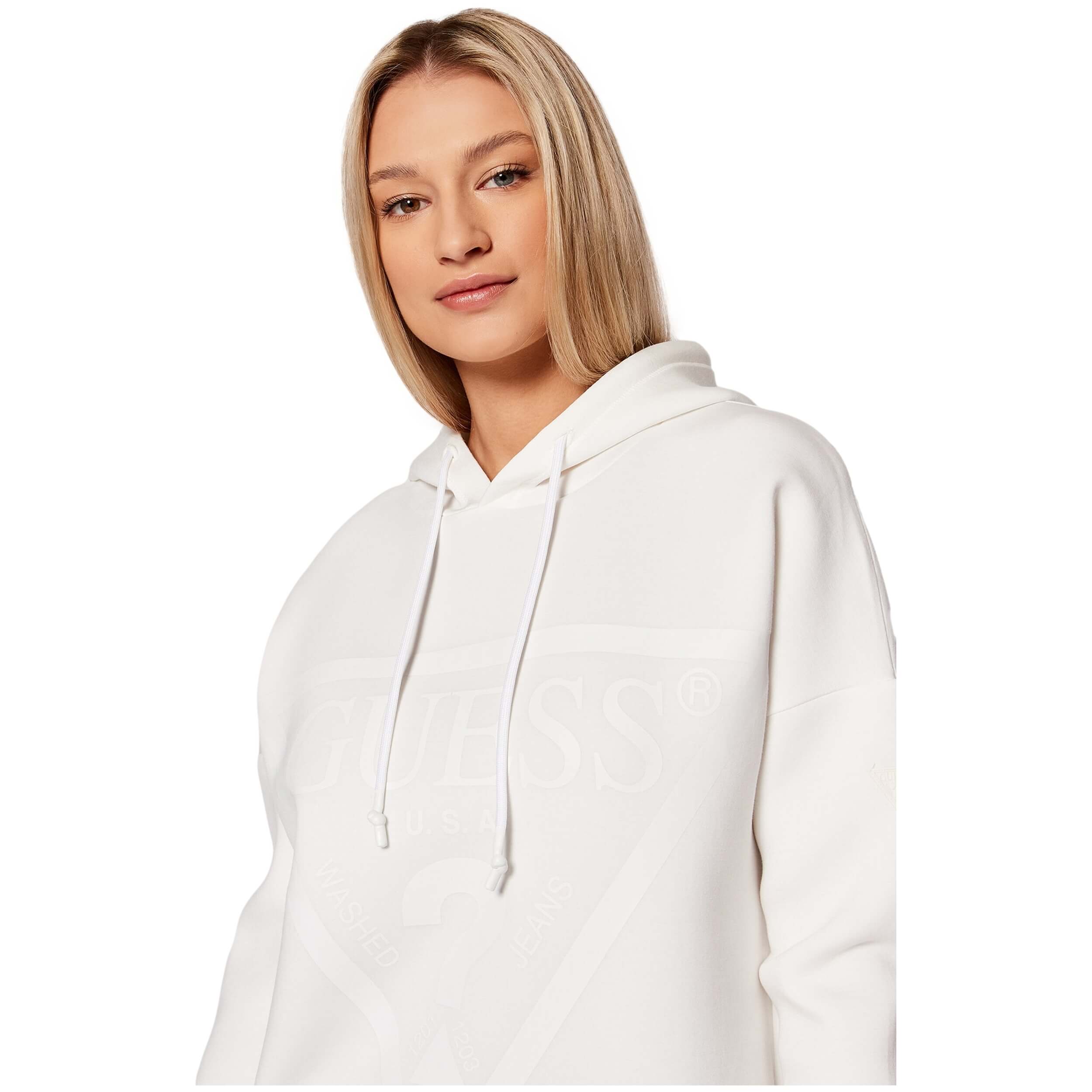 Guess Alisa Long Hooded Sw Hoodie