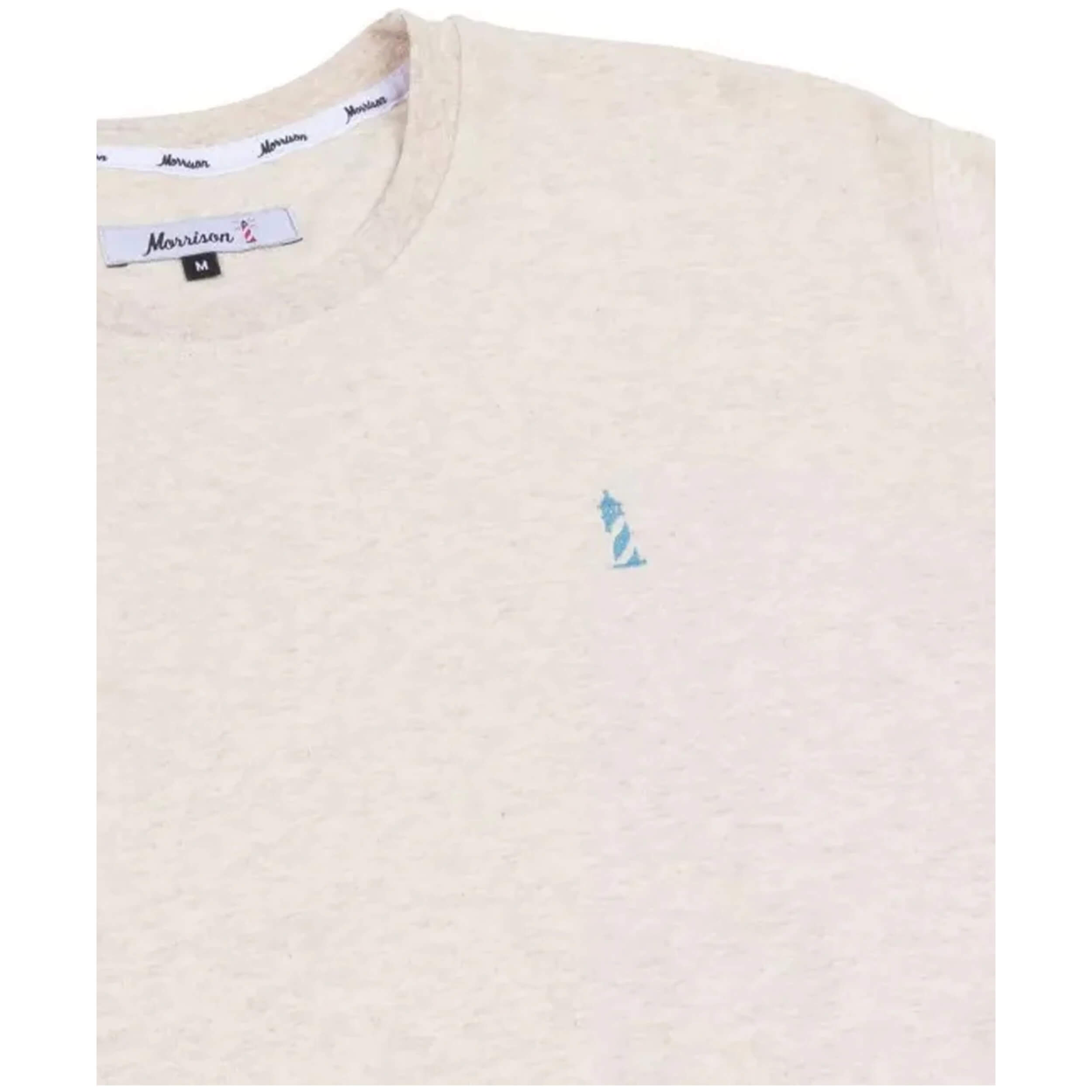 Morrison Vanilla Marbled Short Sleeve T-Shirt