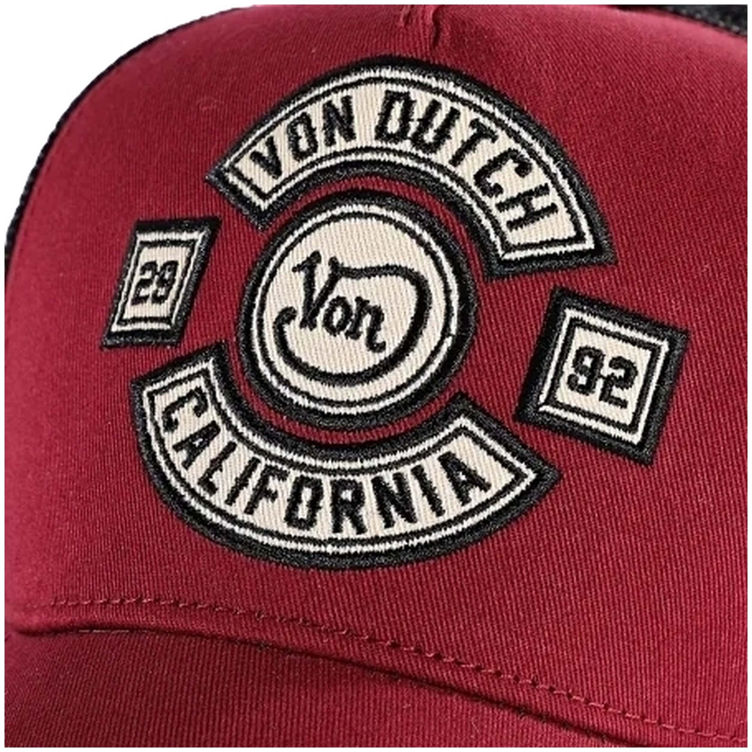 Gorra Von Dutch Vd-0-Cas1-Bik-Bor