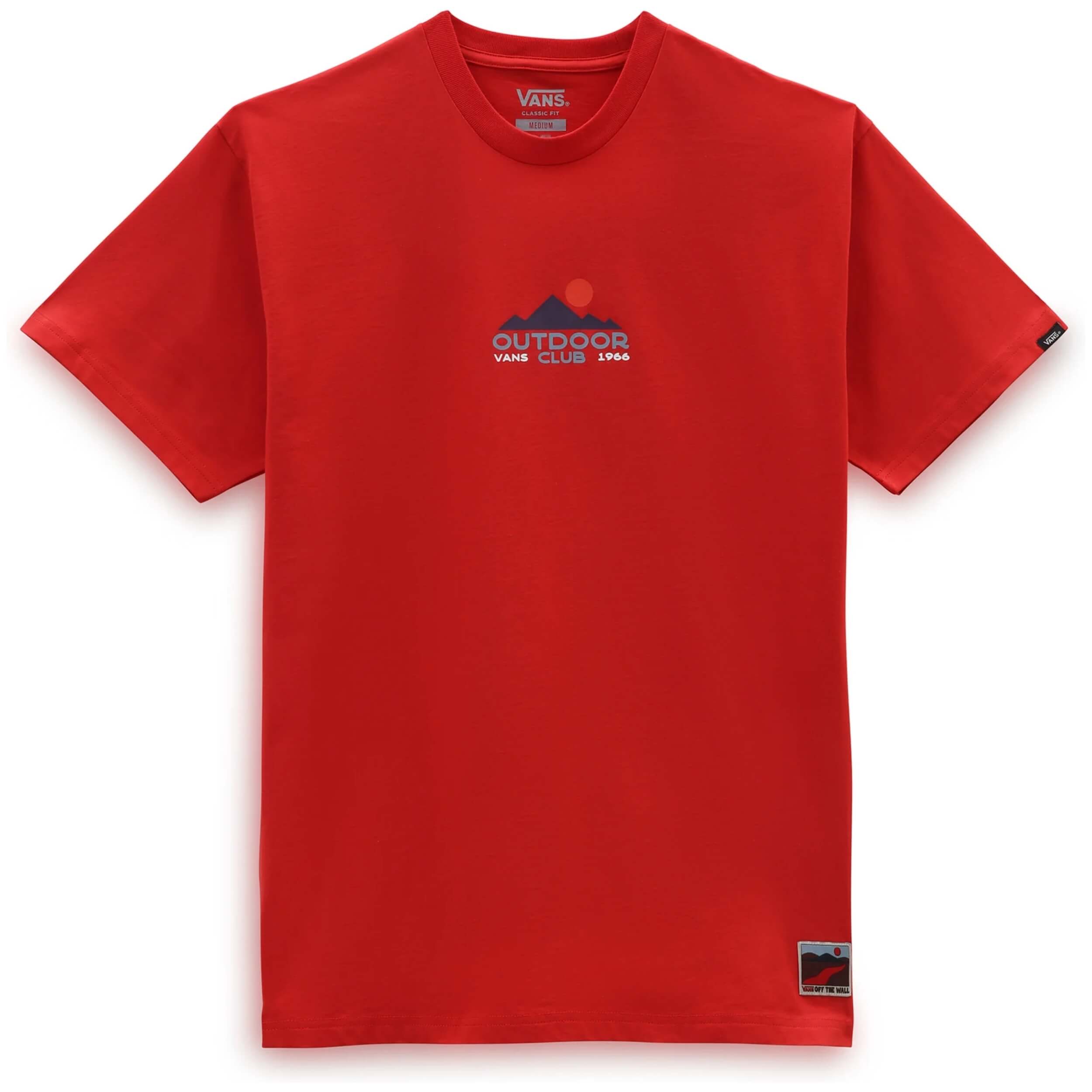 Camiseta De Manga Corta Vans Outdoor Club