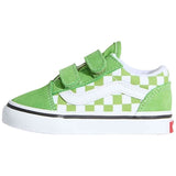 Zapatillas Vans Zapatillas Vans Old Skool Sidestripe Verde Blanco Bebé