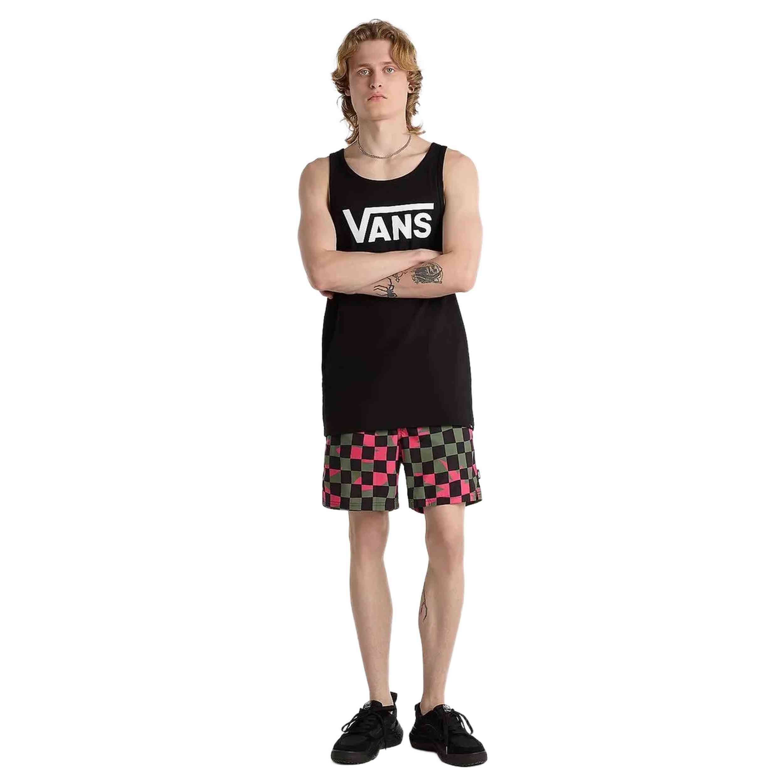 Pantalon Corto Vans Primary Checkboard Elastic