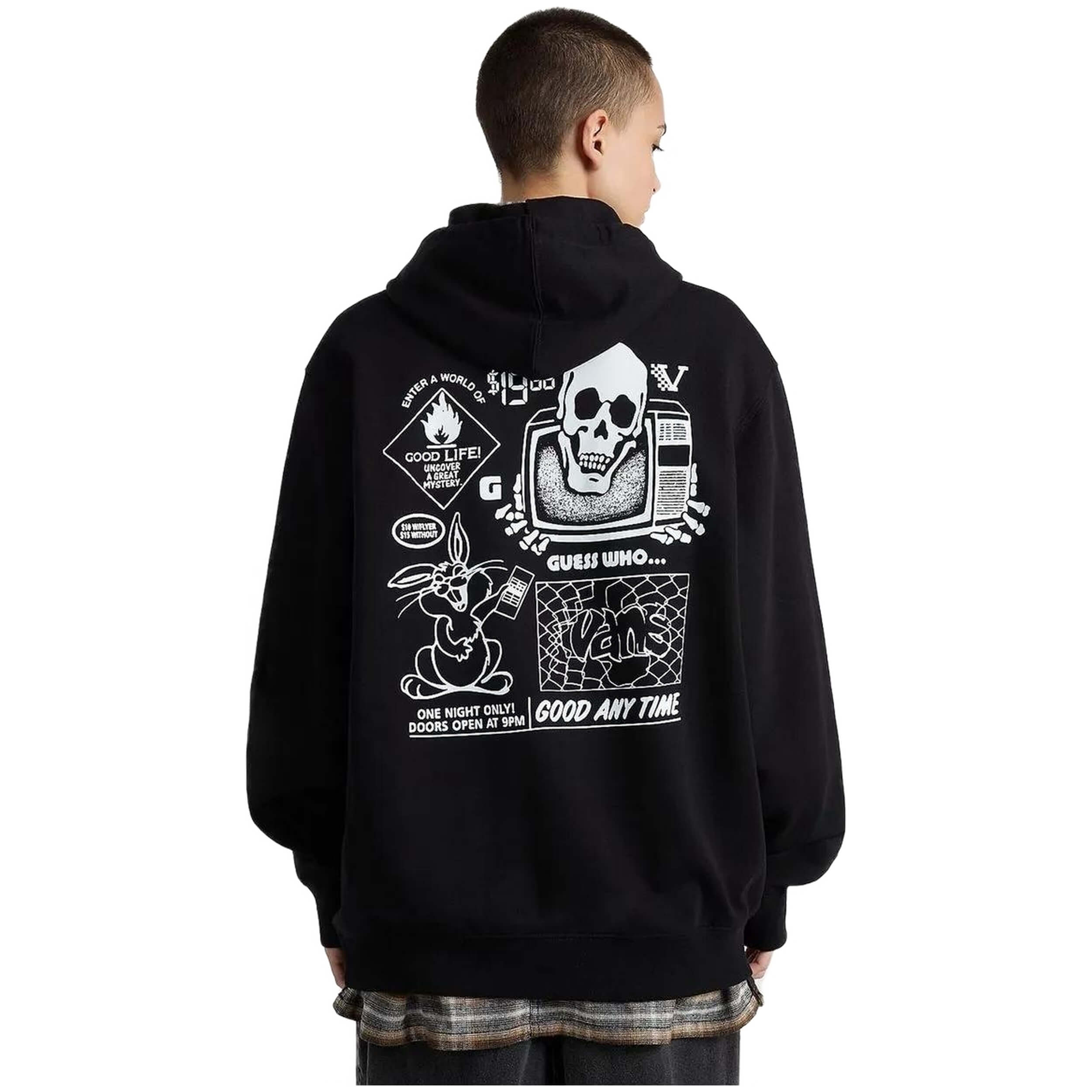 Sudadera Con Capucha Vans Crazy Eddy 66 Loose