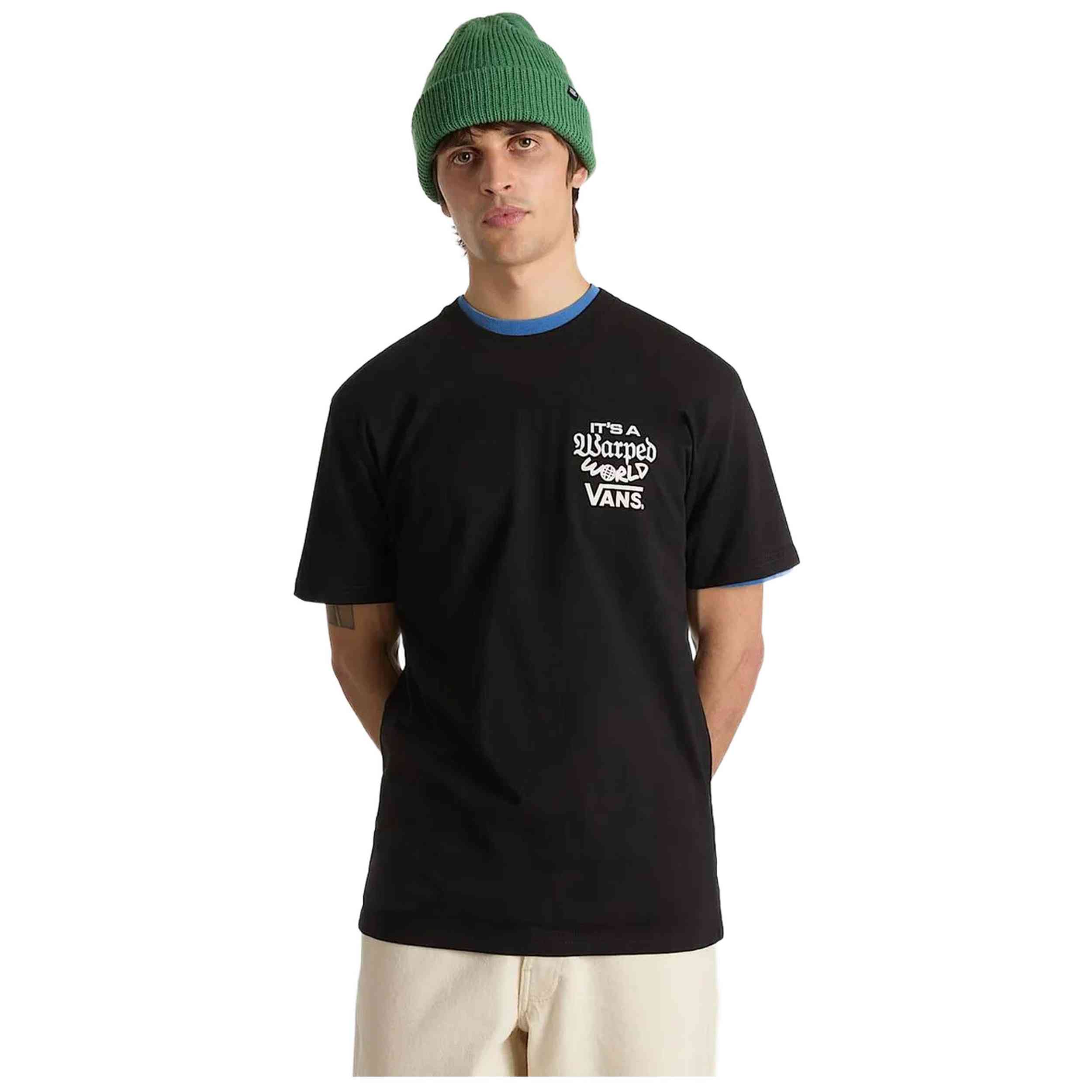 Camiseta De Manga Corta Vans Warped World