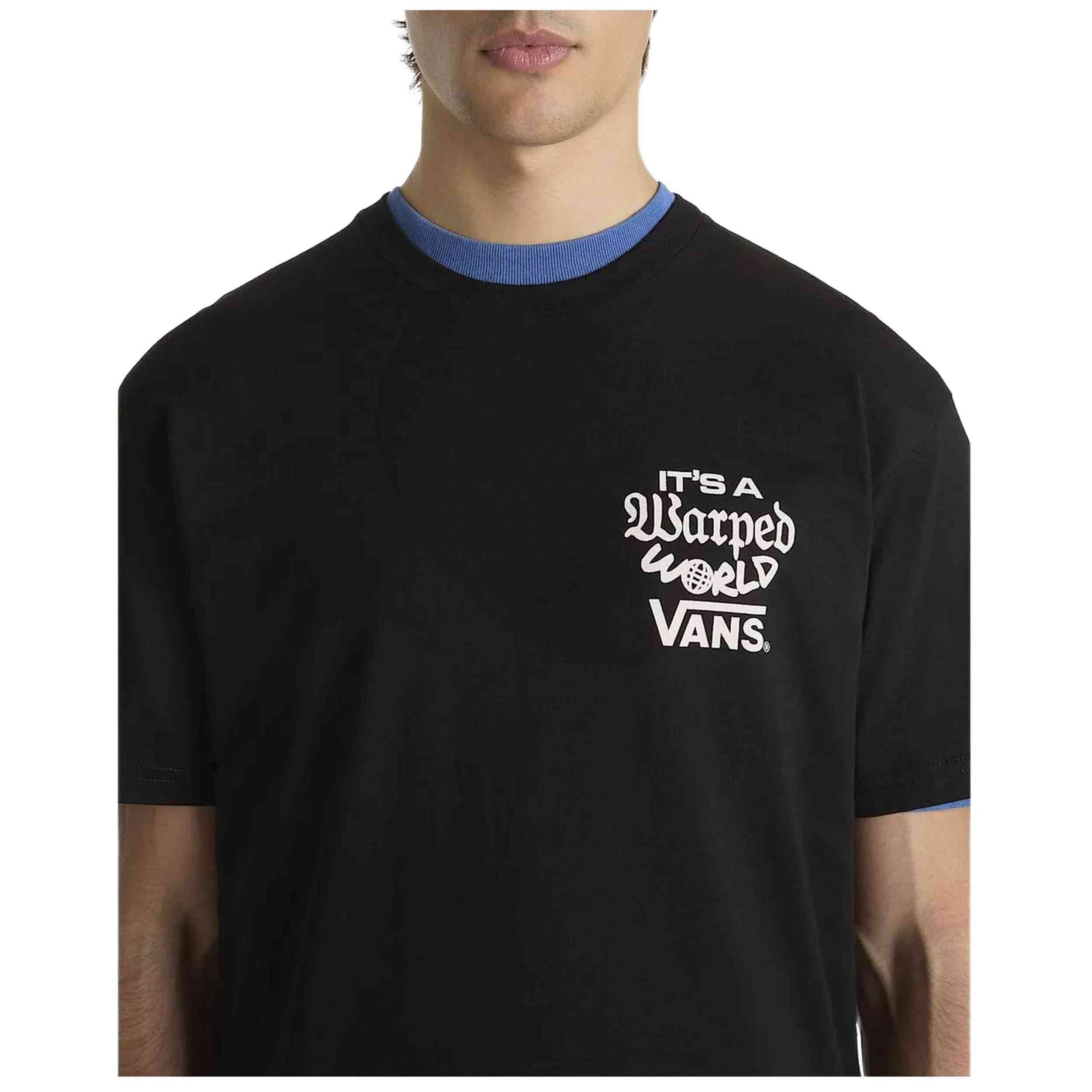Camiseta De Manga Corta Vans Warped World