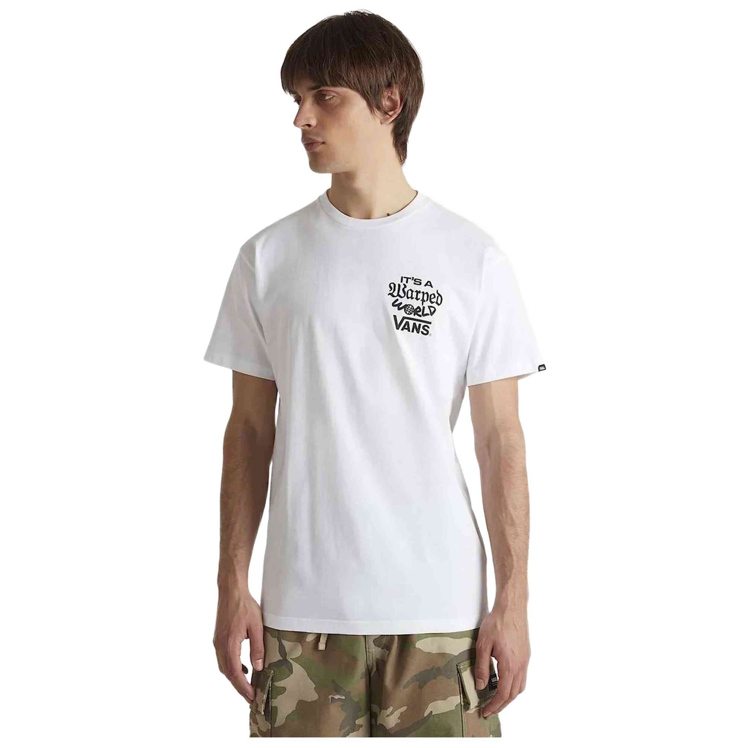 Camiseta De Manga Corta Vans Warped World