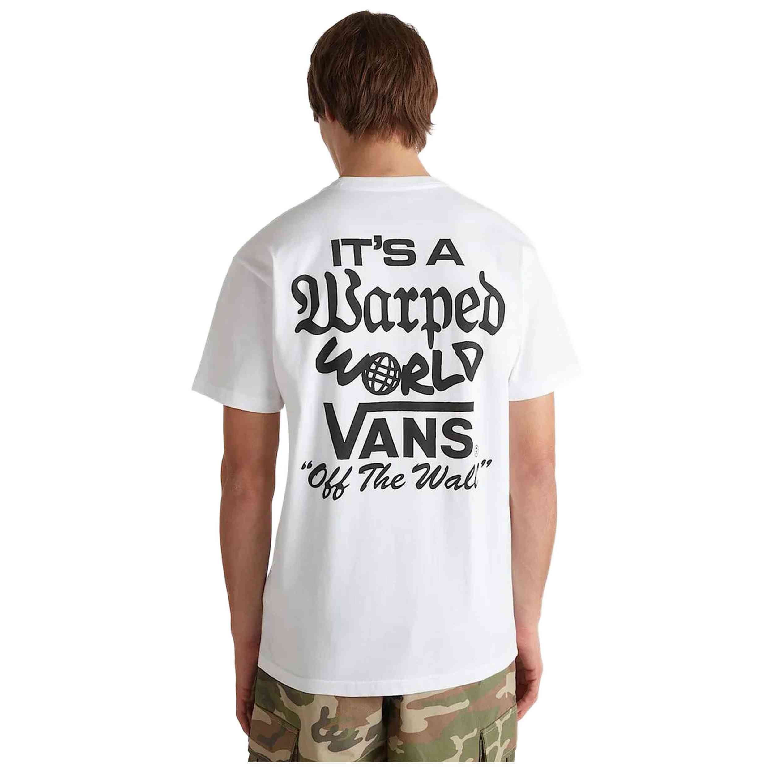 Camiseta De Manga Corta Vans Warped World