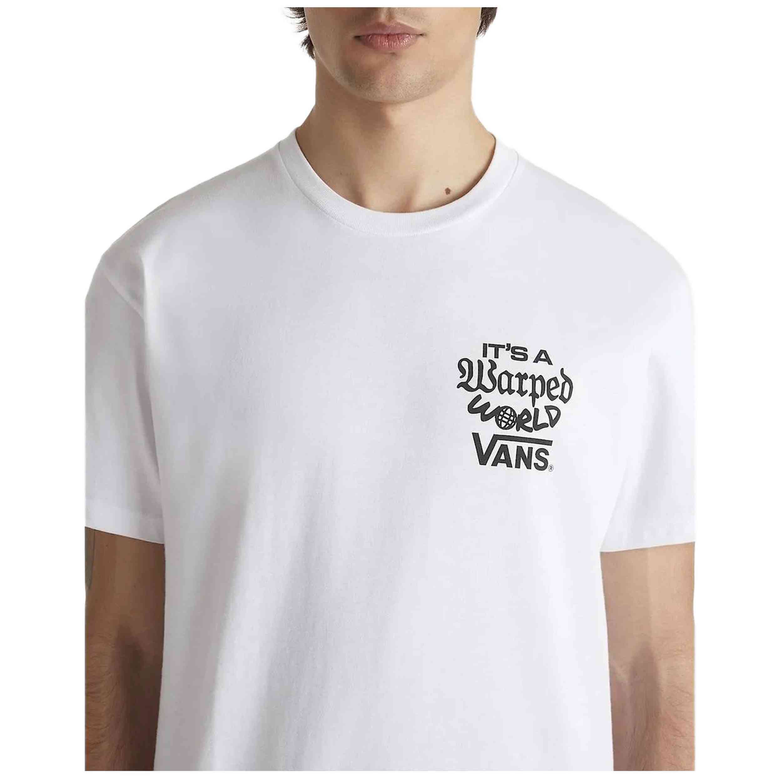 Camiseta De Manga Corta Vans Warped World