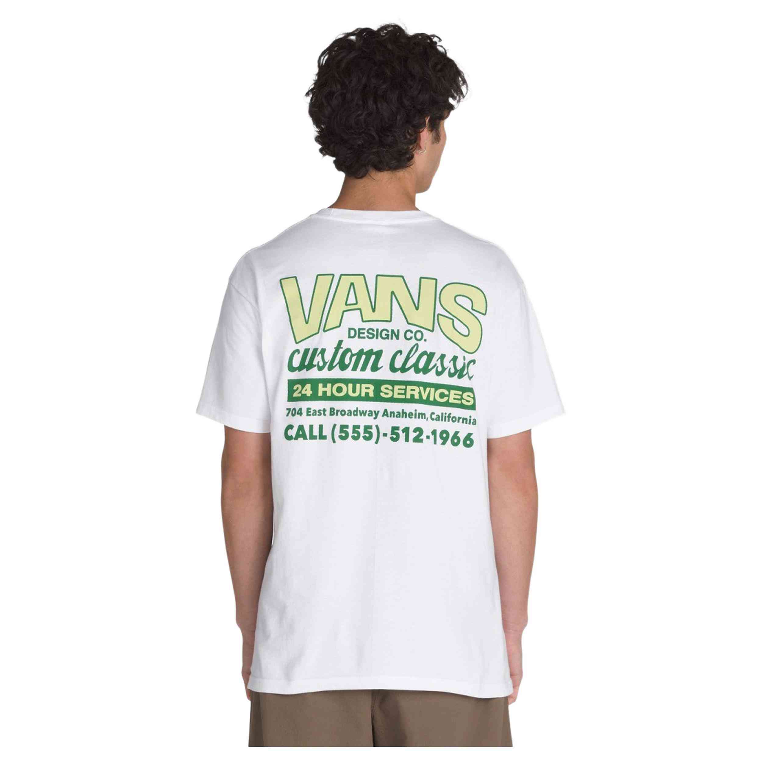 Camiseta De Manga Corta Vans Shop Front Ss