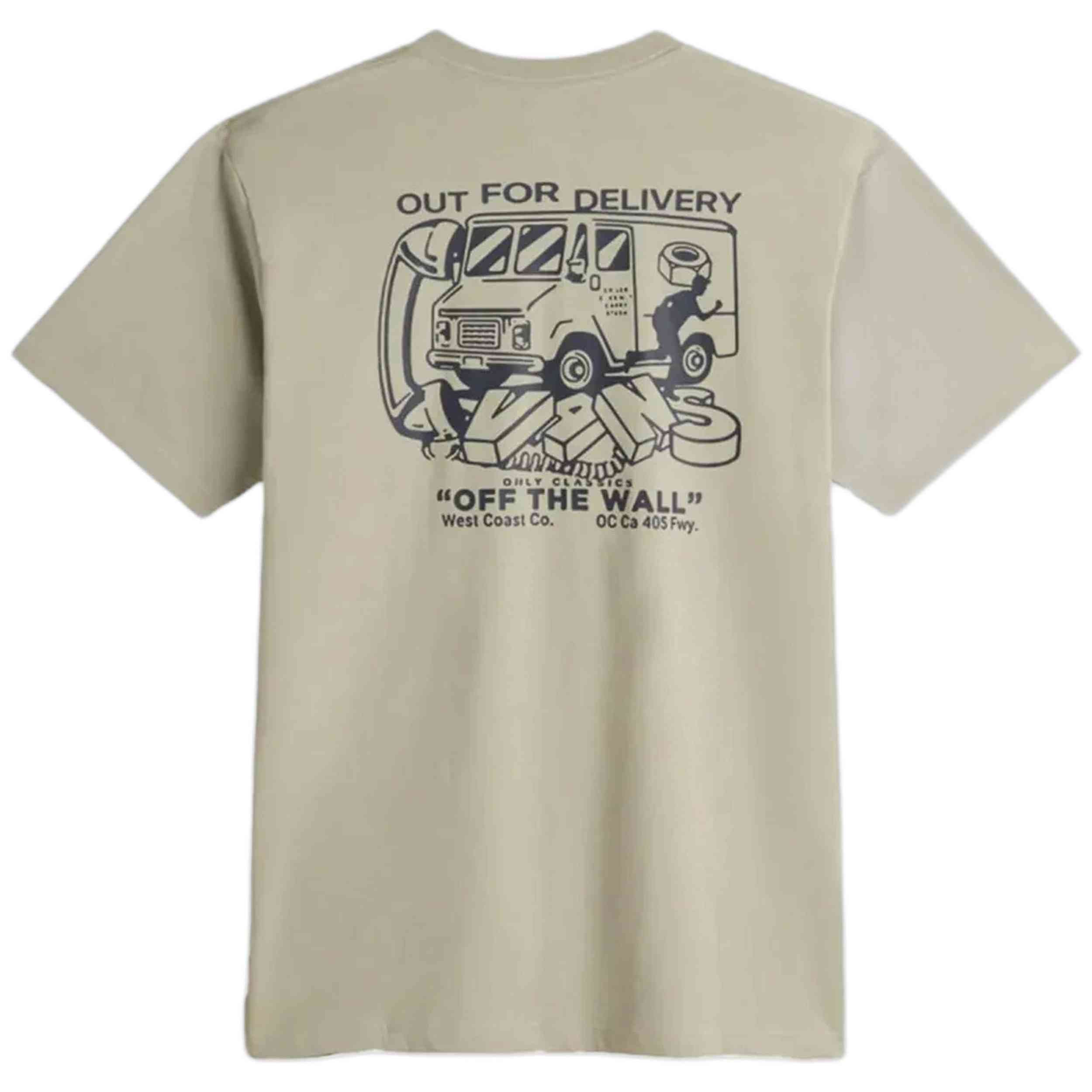 Camiseta De Manga Corta Vans Next Stop