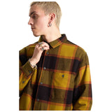 Camisa Vans Larkspur Plaid Flannel "Burnt Gold"