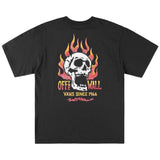 Camiseta De Manga Corta Vans Off The Wall Fever Ss Tee Black