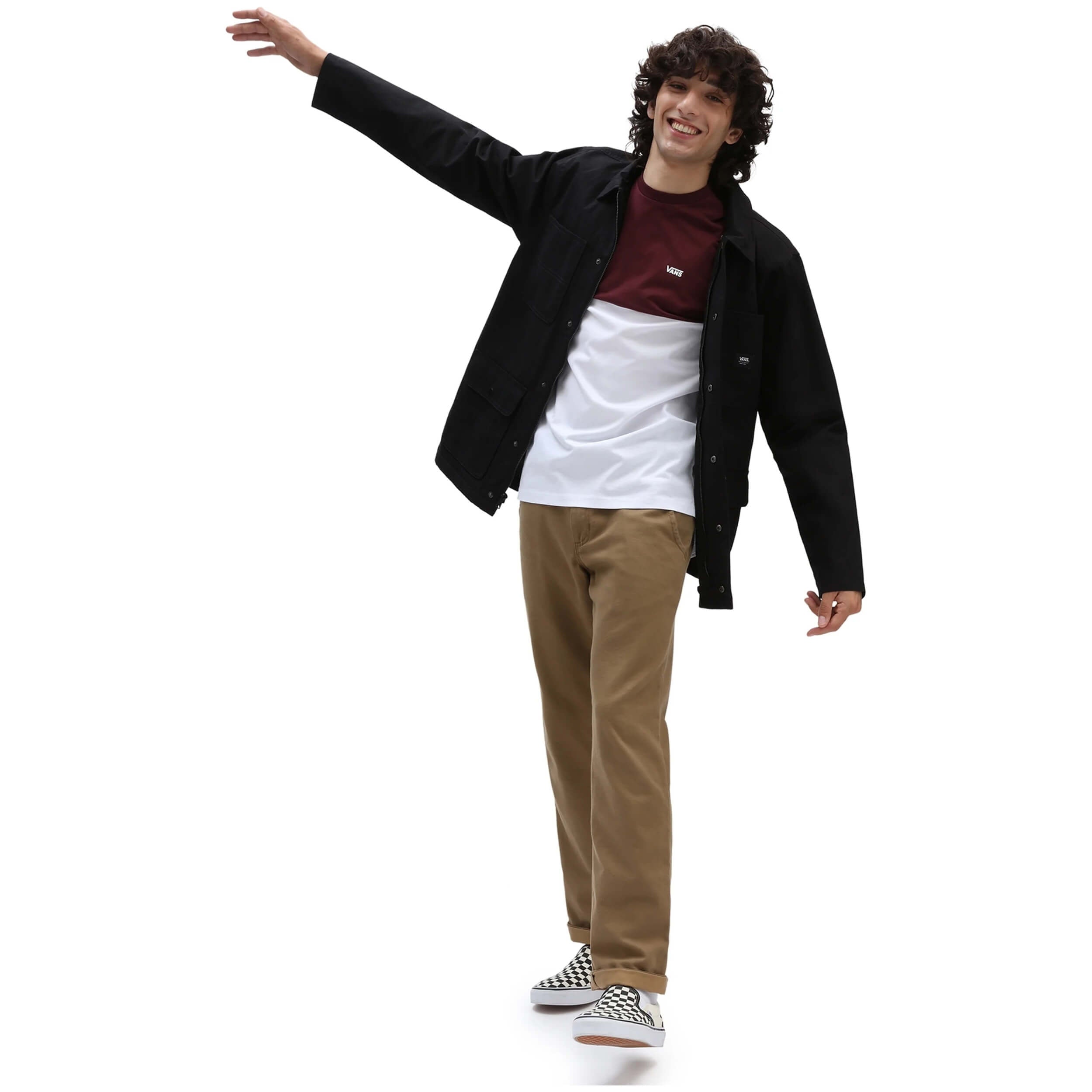 Camiseta De Manga Corta Vans Mn Colorblock