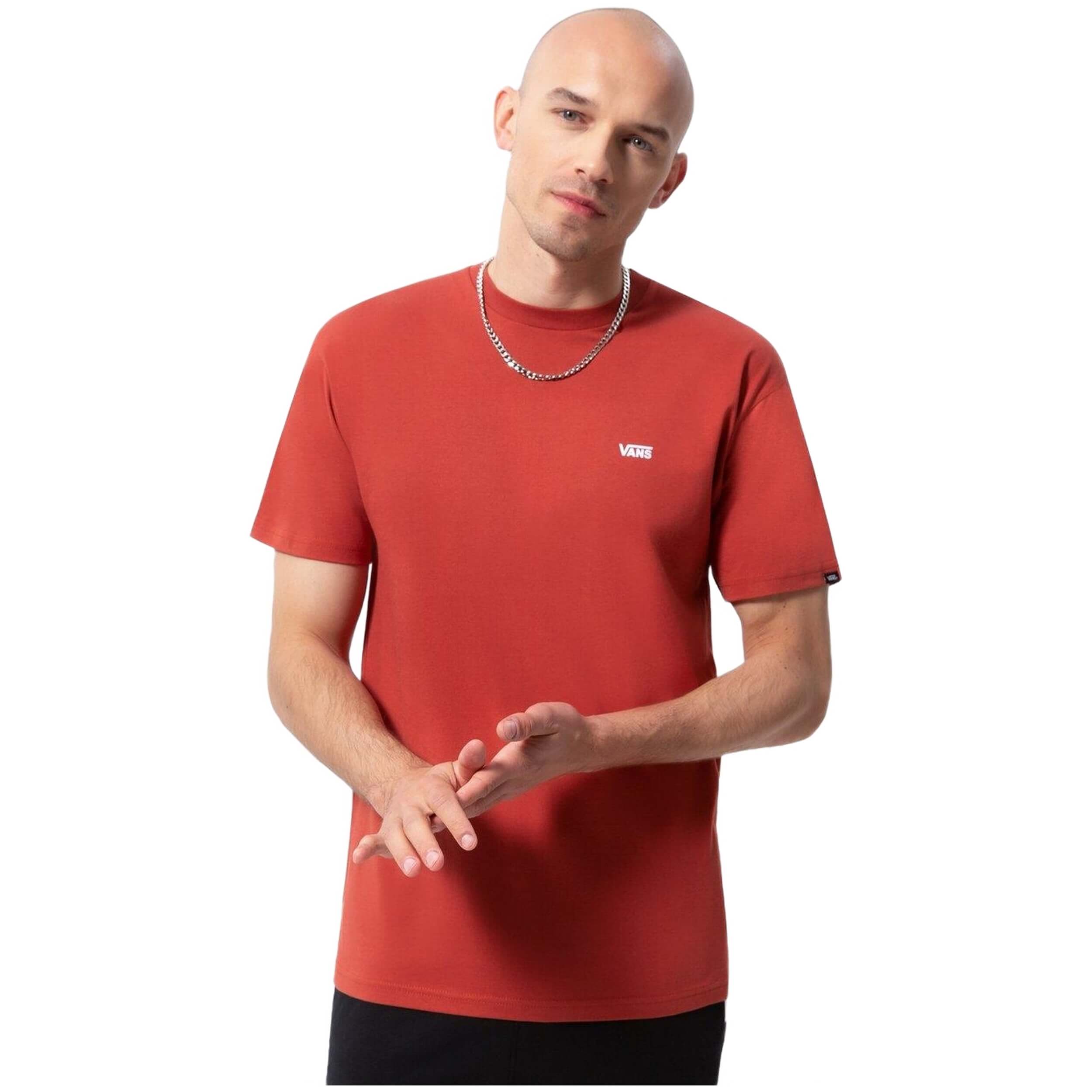 Camiseta De Manga Corta Vans Left Chest Logo