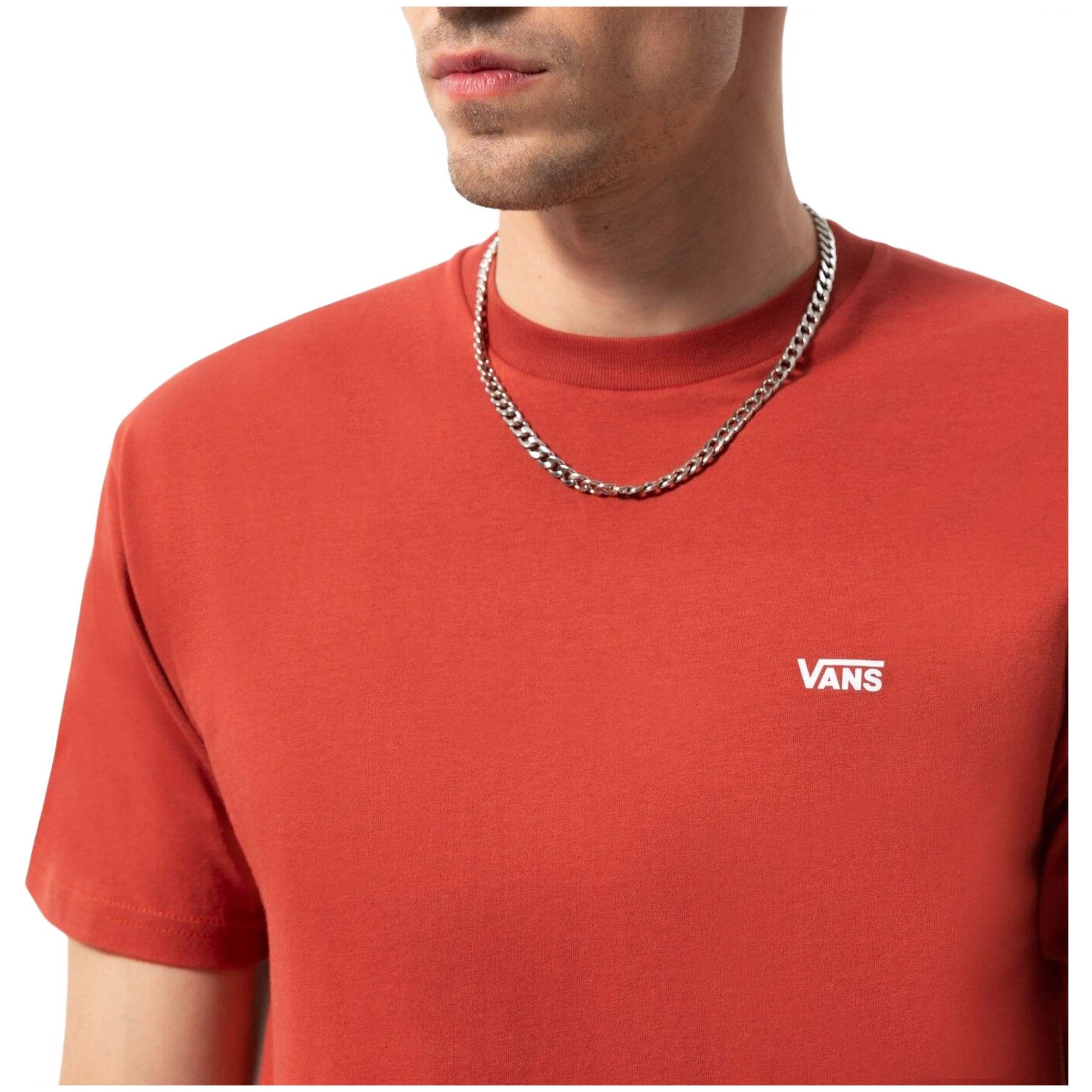 Camiseta De Manga Corta Vans Left Chest Logo