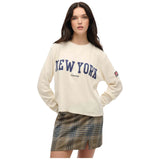Camiseta De Manga Larga Superdry Ath Essential Graphic Ls Top