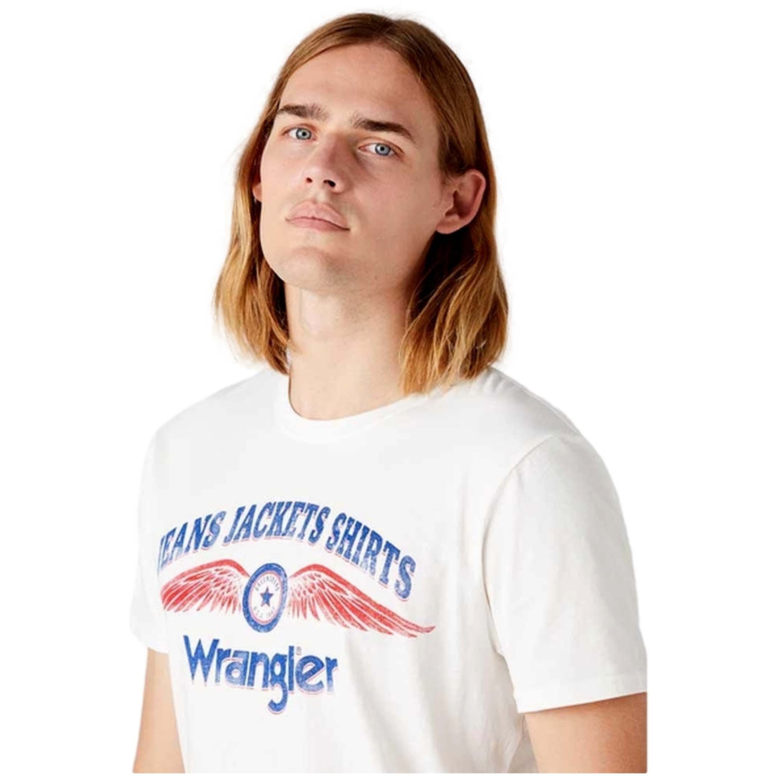 Camiseta De Manga Corta Wrangler