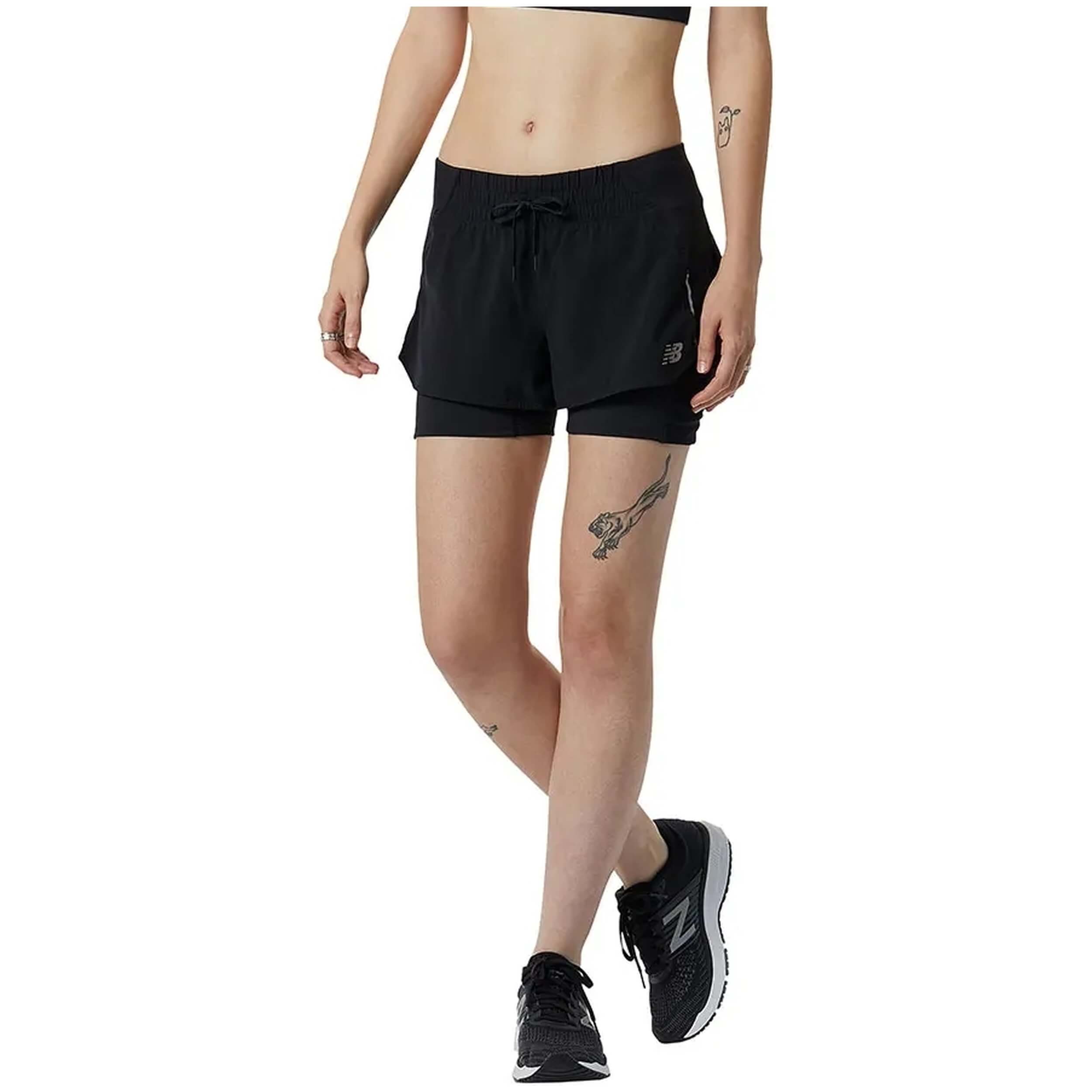 Pantalon Corto New Balance Impact Run 2In1