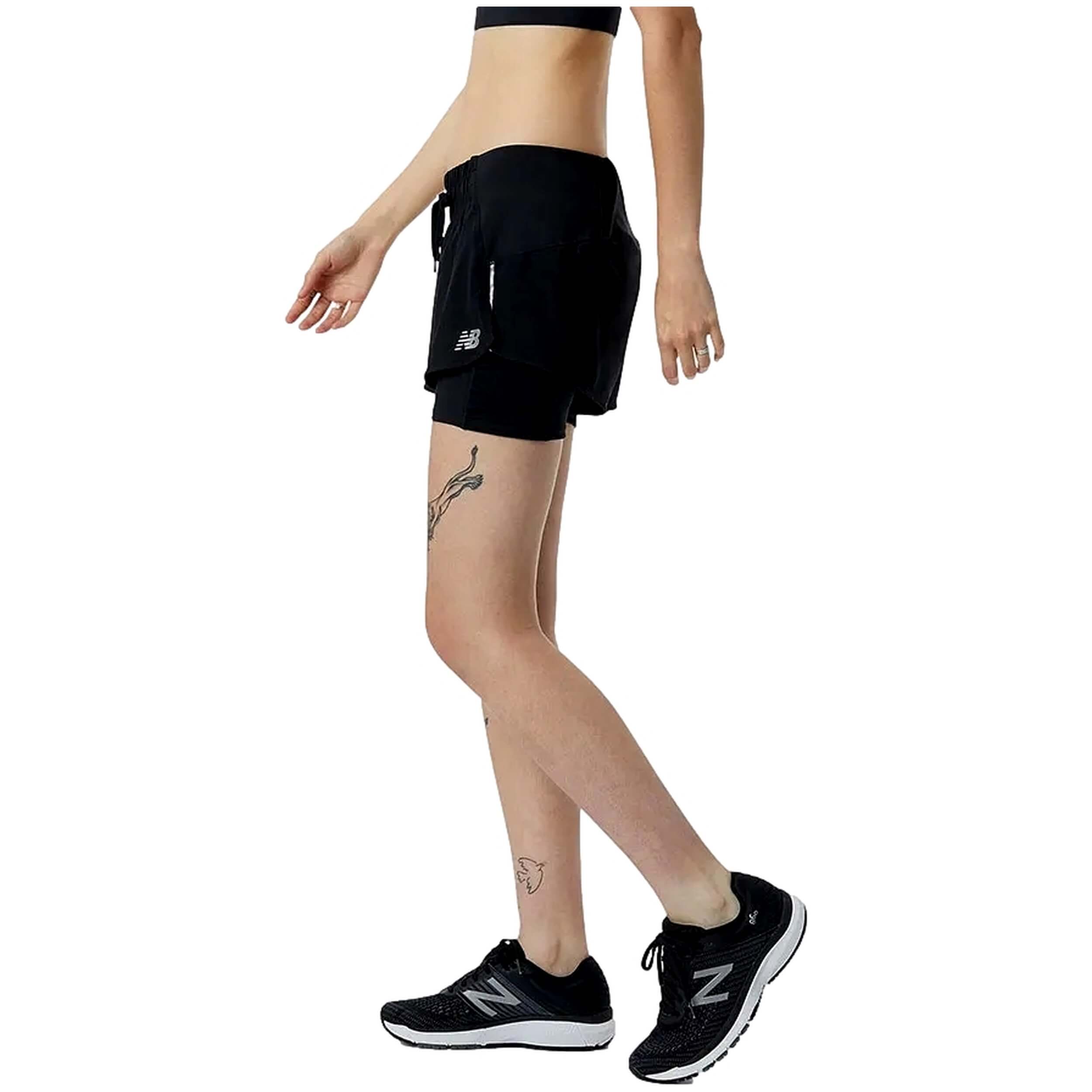 Pantalon Corto New Balance Impact Run 2In1
