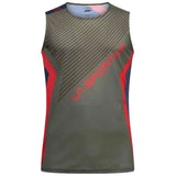 Camiseta De Tirantes La Sportiva Flow "Mountain Red/Cypress"