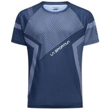 Camiseta De Manga Corta La Sportiva Flow "Night Sky/Chalk"